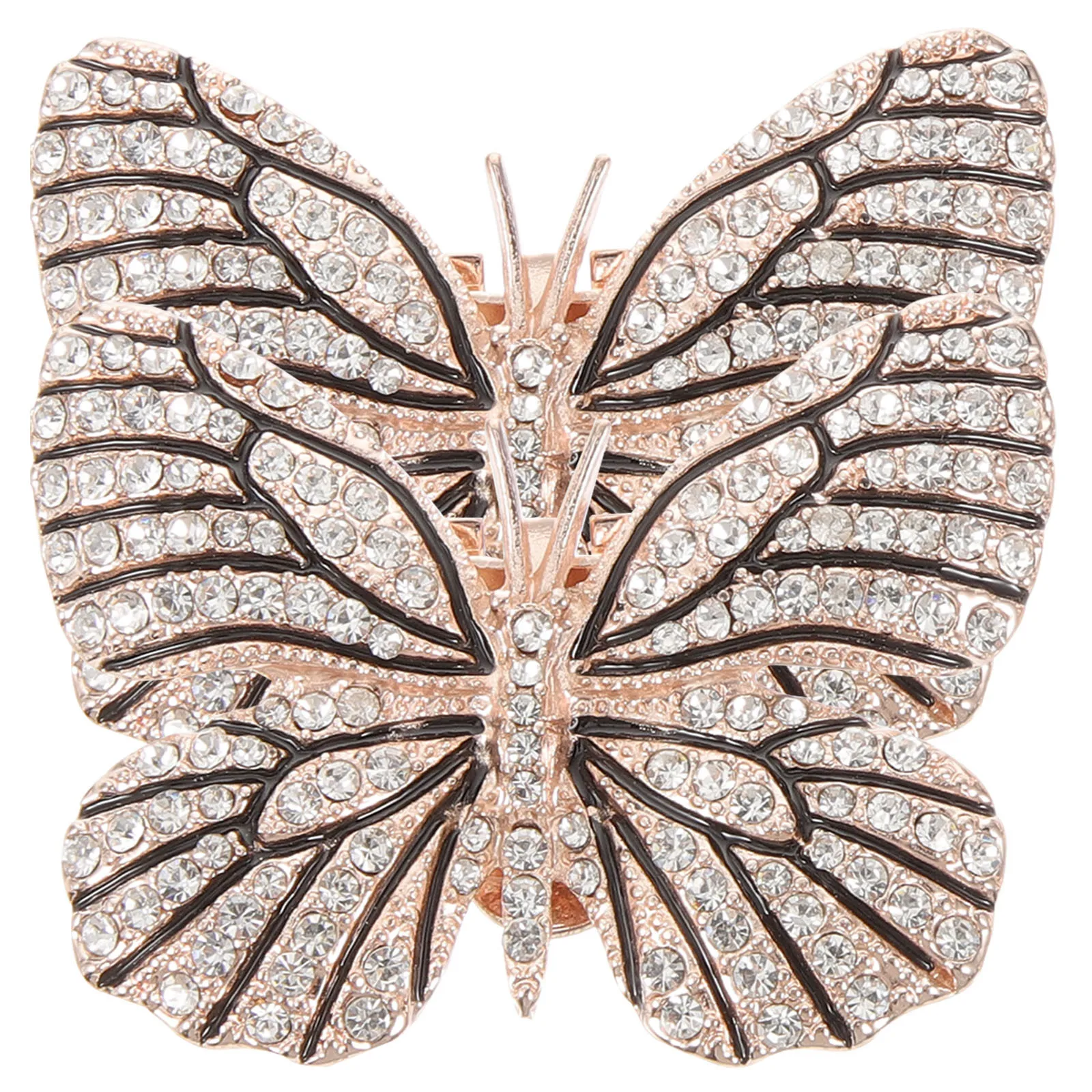 

1 Pair Shoe Head Decorations Butterfly Rhinestone Clips Bridal Wedding Clip on Shoe Embellishments Charm Accessories