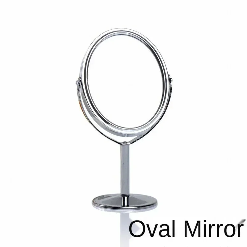 Cosmetische spiegel voor mensen Gezichtsschoonheid Make-uptools, 1PC dubbelzijdige vergrotende spiegelstandaard