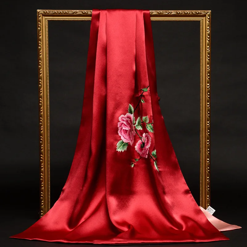 Suzhou Embroidery Cheongsam Shawl Outdoor Gift Scarf Wedding