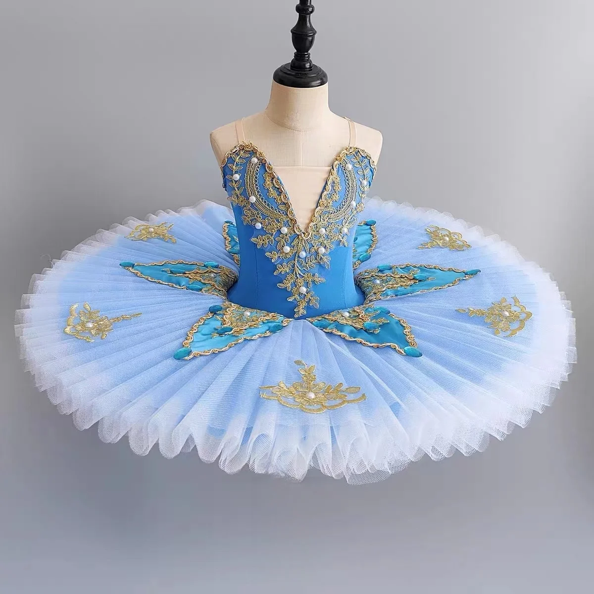 MOLLY customized special price simple version of Swan Lake Ballet Blue Bird TUTU gauze skirt professional performance competitio