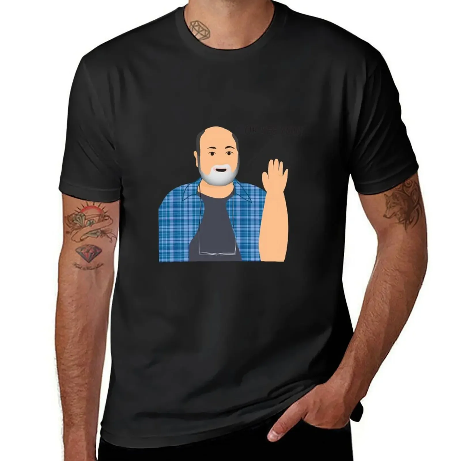 Mr. Kim (Appa) OK SEE YOU - Kim's Convenience T-Shirt cute tops customizeds tops oversized graphic tee tshirts for men