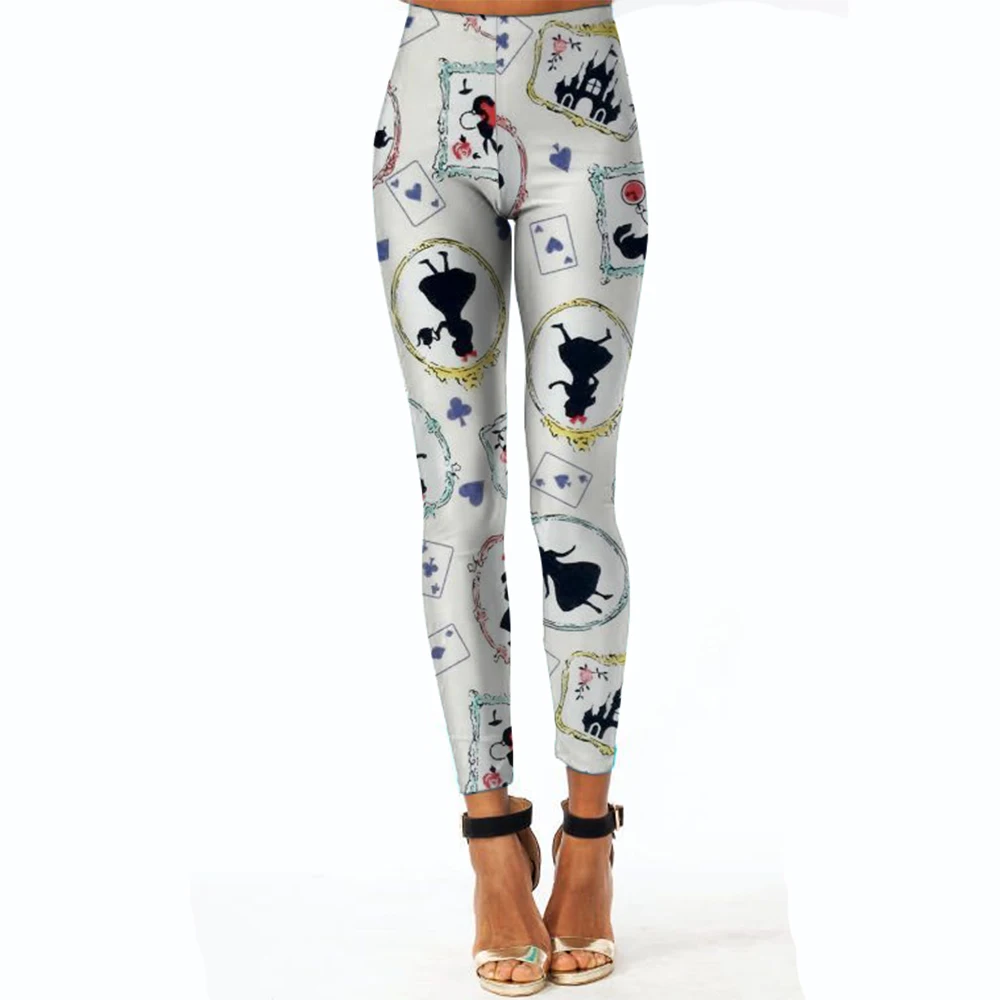 Disney Cartoon Print Damenhose Sale Fitness Damen Leggings Sportbekleidung Damen Gym Bequeme und formschlüssige Yogahose