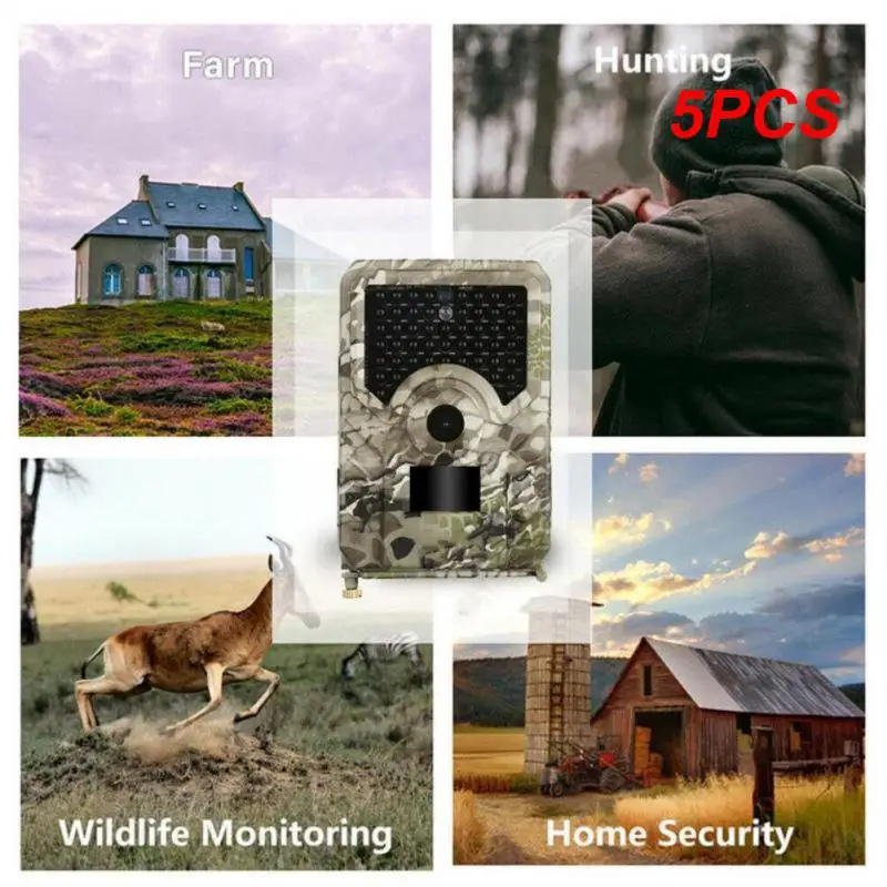 

5PCS Waterproof 0 . 8s Triggering Time Hunting Camera 3mp Color Cmos Photo Vision Camera For Hunt Light 12mp Trail Camera