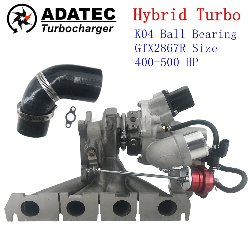 Ceramic Dual Ball Bearing EA888 K04-064 Hybrid Turbo 53049880064 06F145702C Upgrade For Audi S1 S3 VW Golf V VI 2.0 R TSI