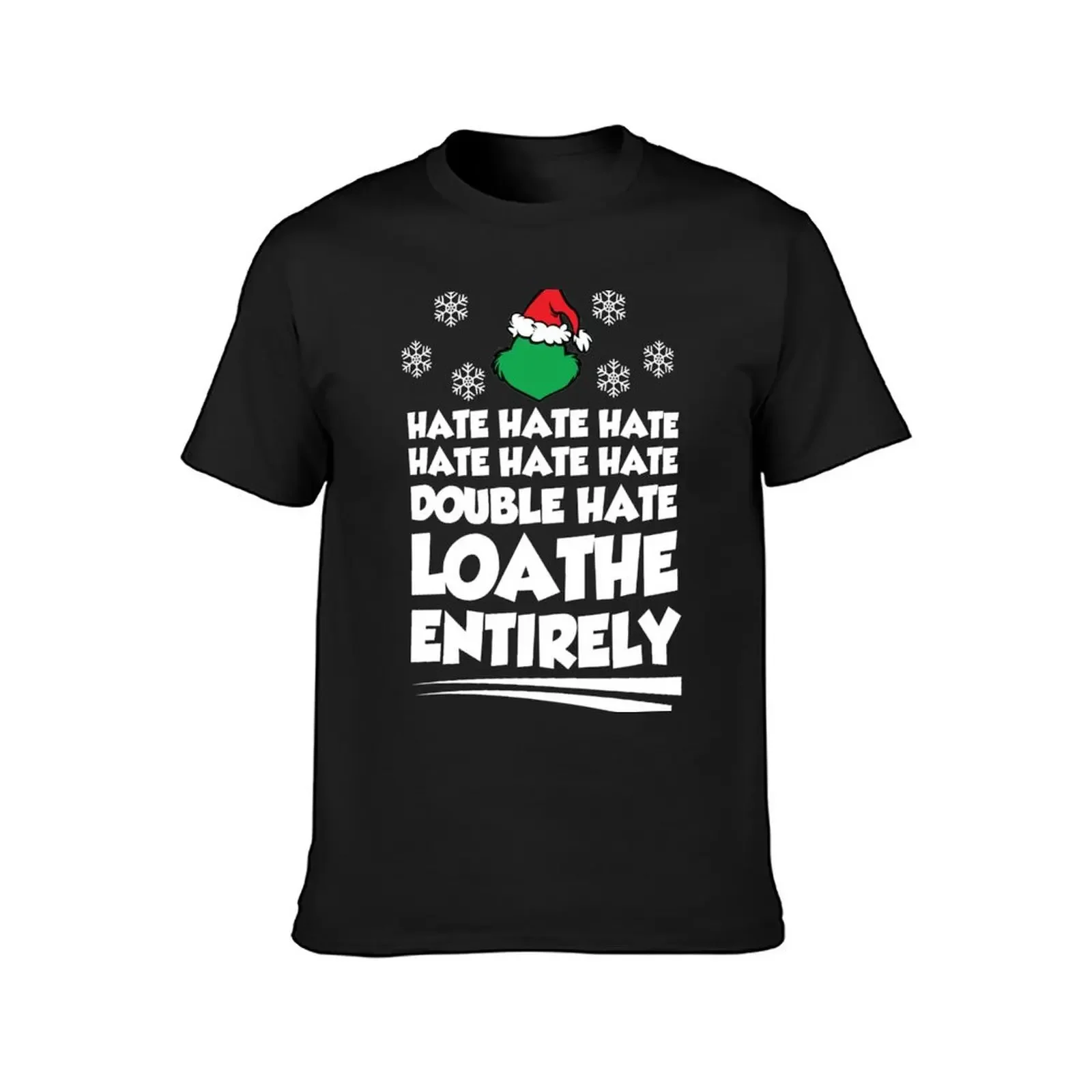 Loathe Entirely T-Shirt summer top anime boys animal print Men's t-shirt