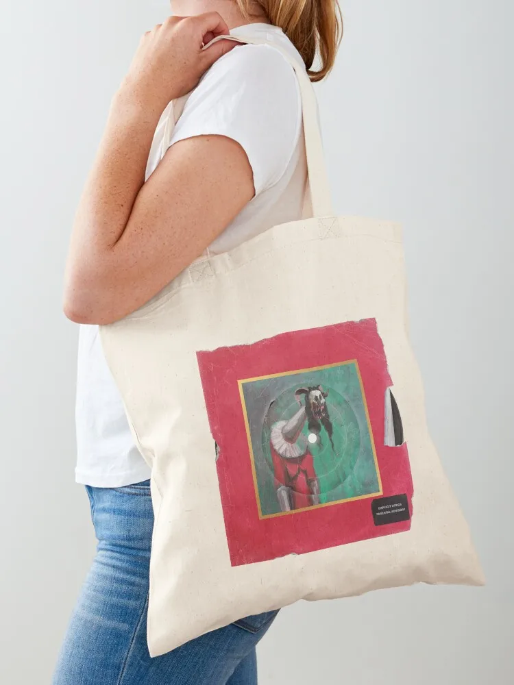 Kanye West - Devil in a New Dress Tote Bag Canvas bag personalized tote bag Canvas Tote