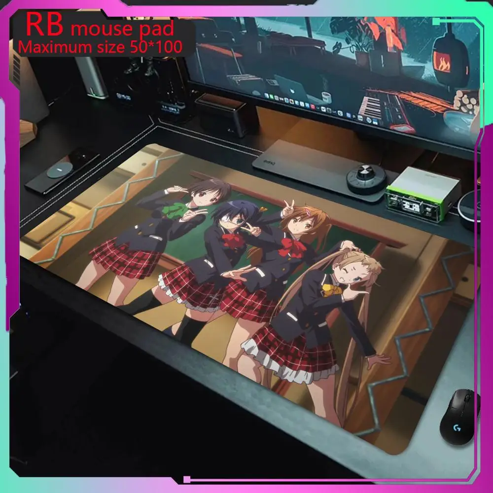 

MousePad Love-Chunibyo and Other-Delusions Electronic game mouse pad is easy to use, with anti slip and wear-resistant size