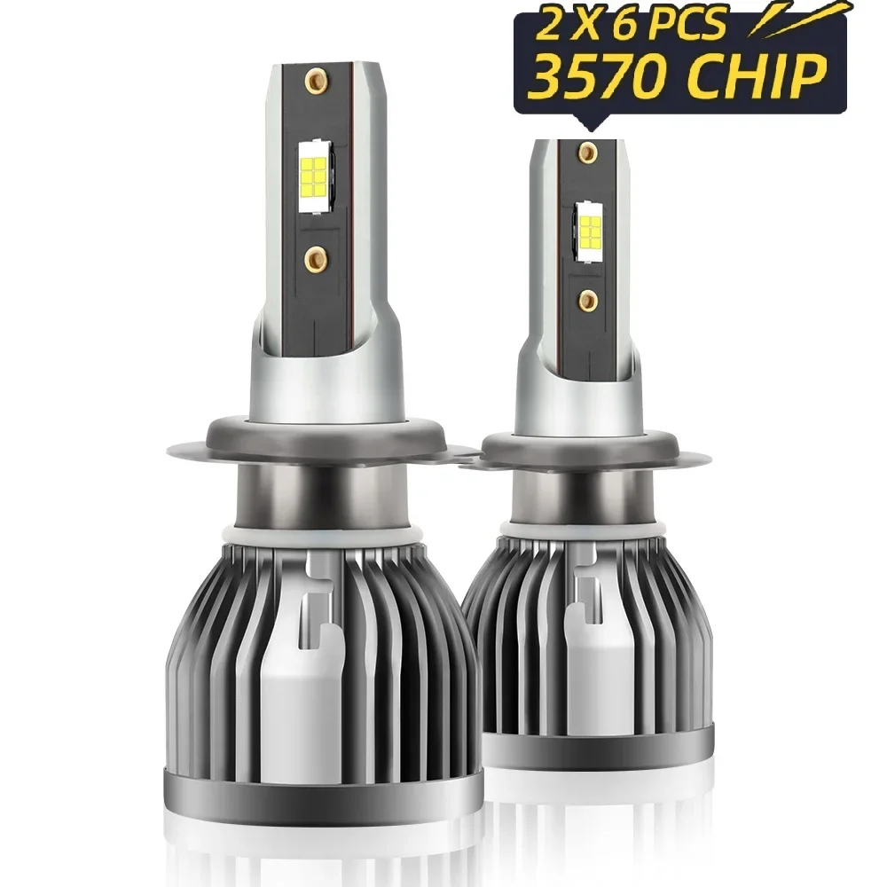 

H4 Светодиодная фара 26000LM 3570 Чип 110 Вт LED H7 H1 H11 H8 H3 H16 H13 9005 HB3 9006 HB4 9004 9007 9012 6000K Турбо противотуманная фара 12 В