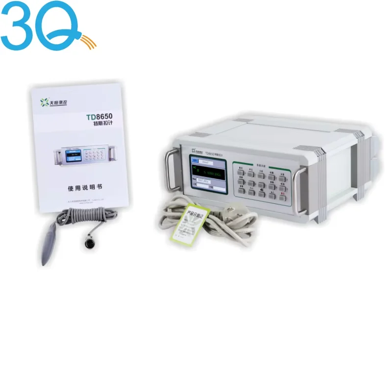 

3Q TD8650 Low Drift Fluxmeter Flux Density Measuring Instrument Magnetic Flux Meter Digital Gauss Meter