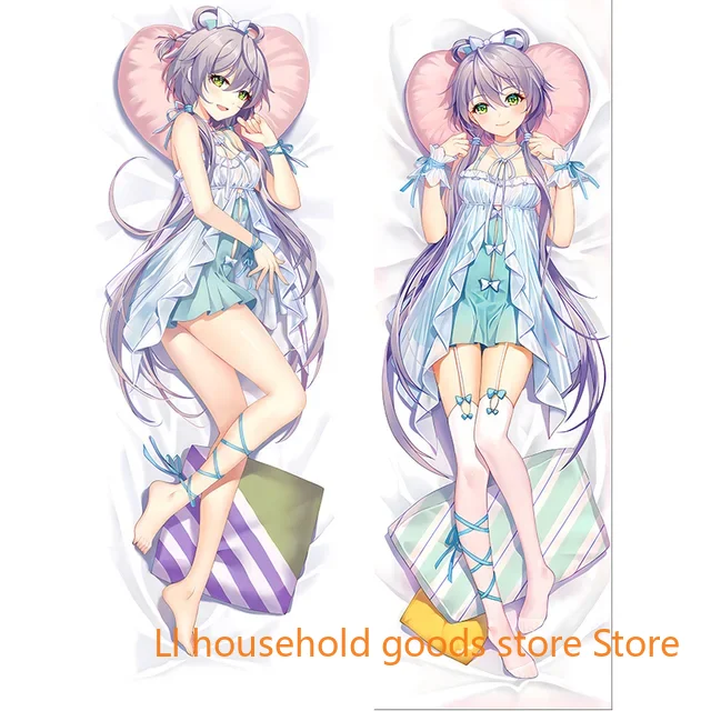 Anime Vtuber-Luotianyi  Personalized Home Bedding Hing Body Pillow Cover