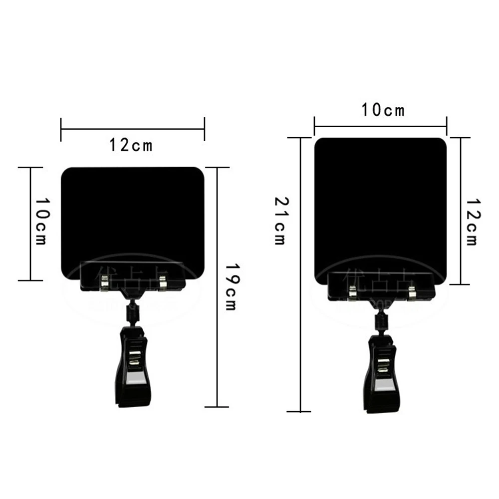 Advertising Poster Tag Display Frame Fashion Pop Vegetable Fruit Price Clip Holder For Supermarket