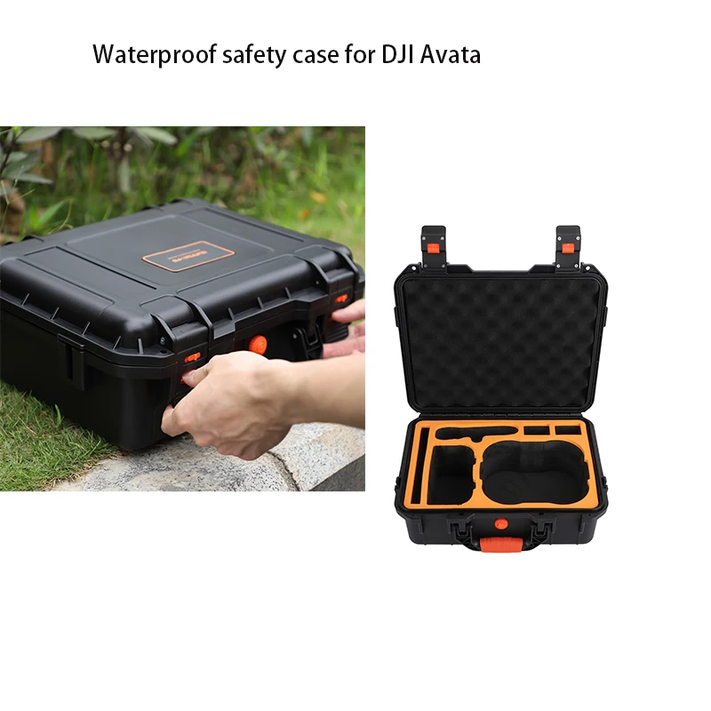 

Waterproof safety case for DJI Avata Discovery Edition flight glasses integrated drop-proof protective storage suitcase