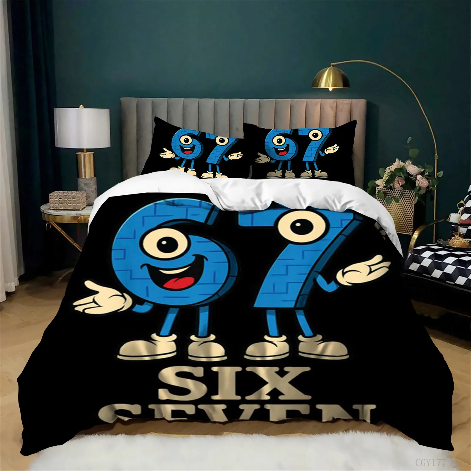 

Комплект постельного белья Comforter Set Soft 67: Легкий пододеяльник с молнией, 3 предмета, размер Twin