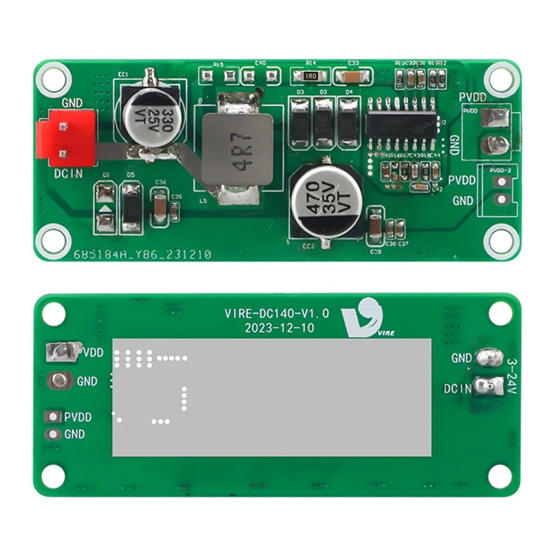 6A Current High Power Amplifier Boost Board DC-DC Boost Power Module Board Voltage 7.2-12V To 24V