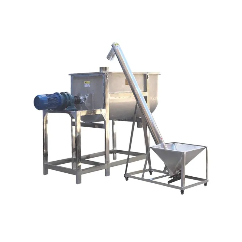 

Stainless Steel Horizontal Mixer Large Feed