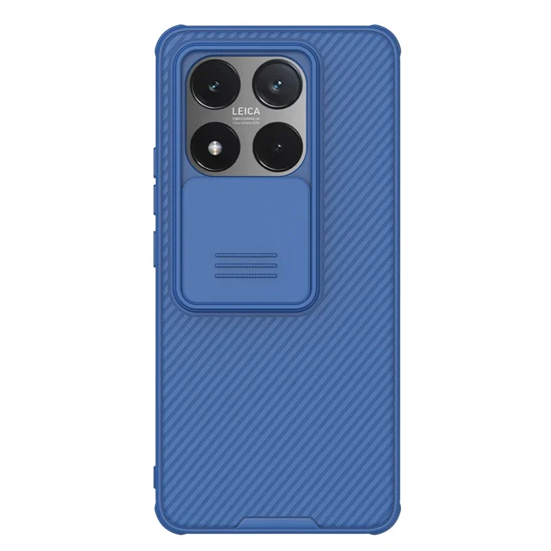 Nillkin für Xiaomi 17T Pro Mi 15T Pro 14T Pro CamShield Pro Schiebe-Kameraabdeckung Anti-Fingerabdruck Stoßfeste Schutzhülle Handyhülle