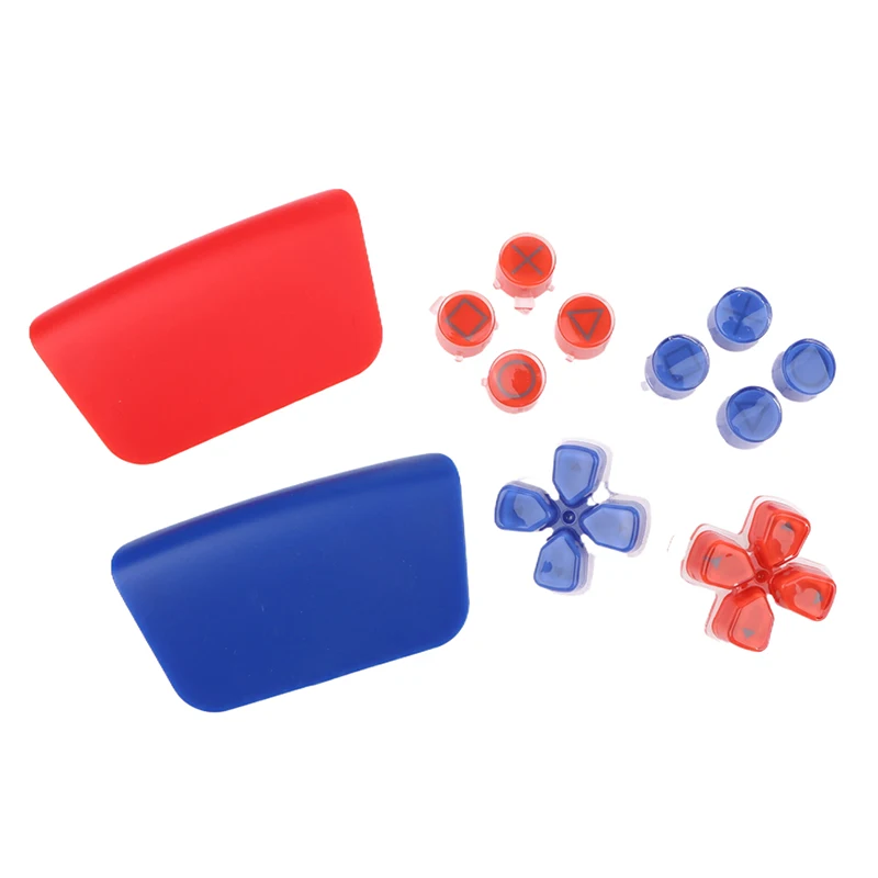 For PS5 Controller Replacement Dpad & ABXY Jelly Buttons Trigger Keys Repair Part Home Button Return Back Power Switch Key