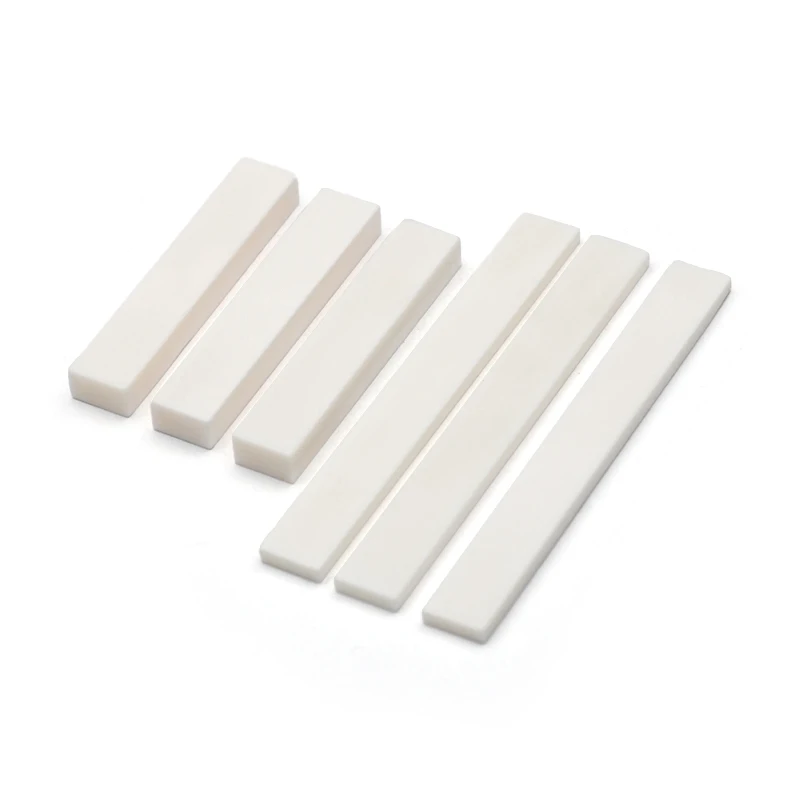 

40Pcs High Quality DIY Blank Buffalo Bone Guitar Nut Saddle for Electric Bass Acoustic Classical Guitar Mandolin Banjo Ukulele