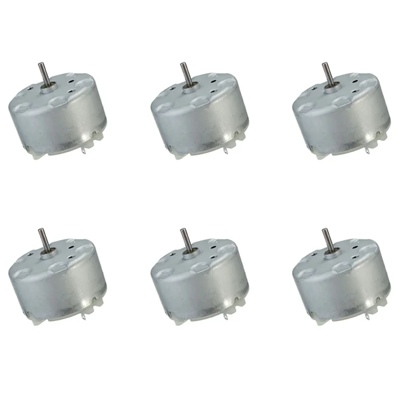 

6X 3V-12V Mini DVD VCD Electric Motor 3V-2700RPM 6V-4000RPM RF-500TB-12560-A80Z