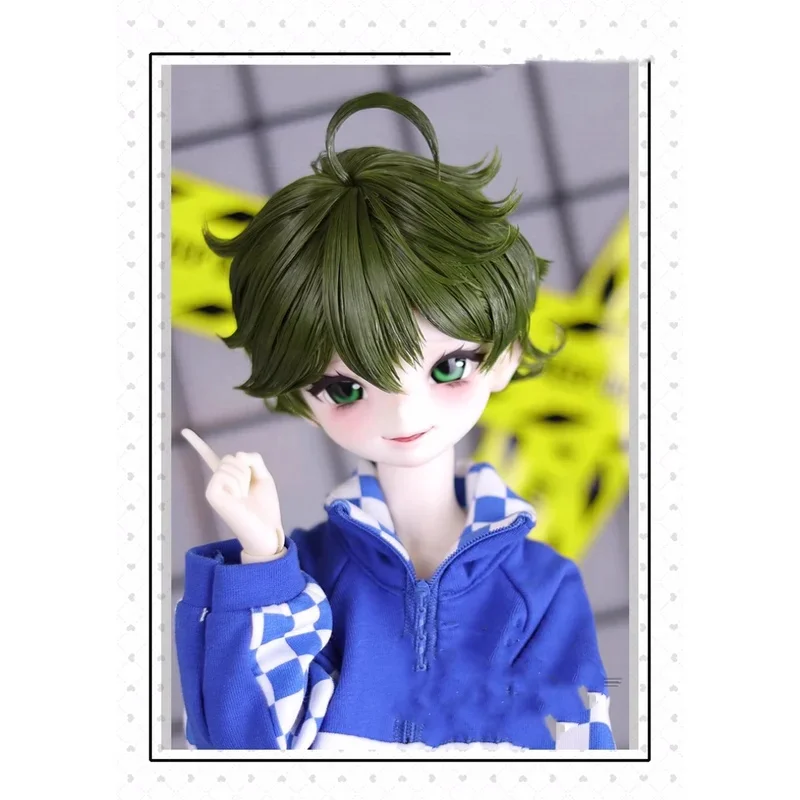 

BJD doll wig suitable for 1/3 1/4 size male short hair hair hand makeover hair doll accessories(Not in stock, 15 days)