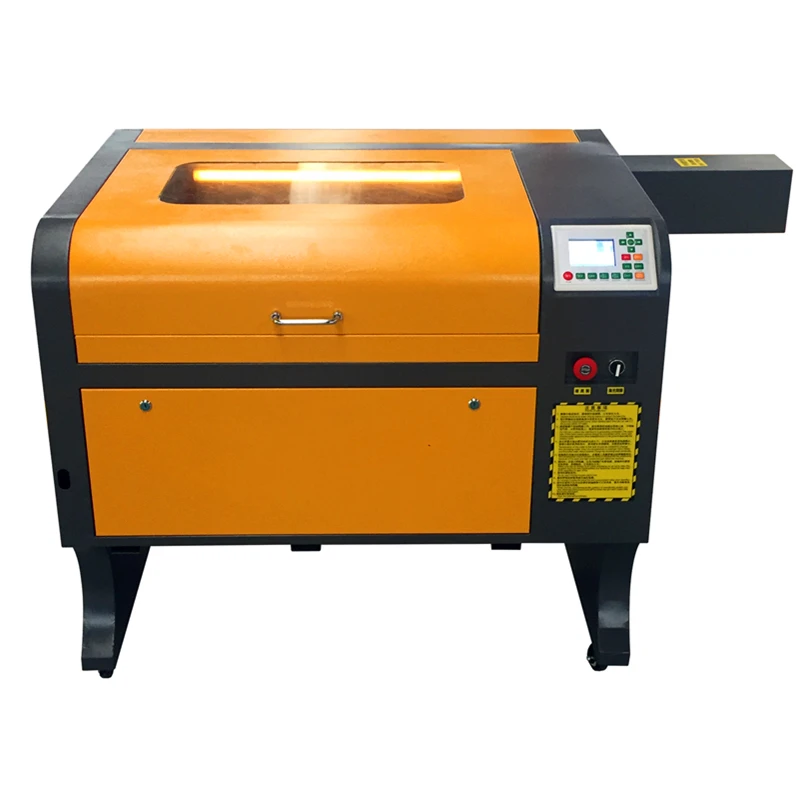 100 w RUIDA DSP 4060 Wok gebied Laser engrvave snijmachine gesneden multiplex acryl Voor hout graveren kan deur tot deur schip leveren