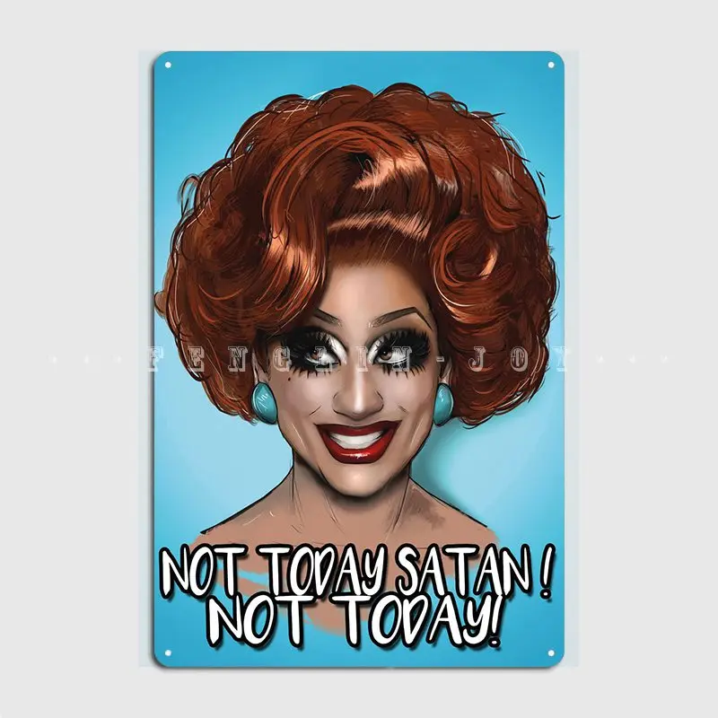 Bianca Del Rio Metal Sign Poster Club Party Kitchen Printing Tin Sign Poster