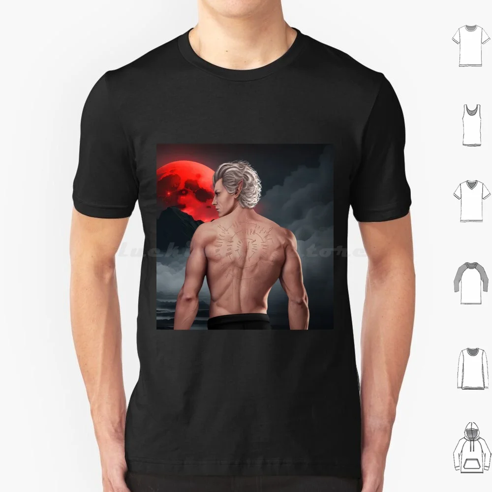 Astarion Amazing Design T Shirt Men Women Kids 6xl Astarion Baldurs Gate Baldurs Gate 3 Bg3 Vampire Dnd D D Rpg High Elf Game