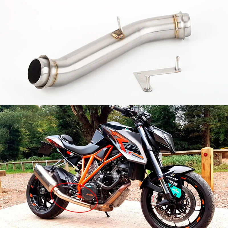 Duke 1290 Auspuffschalldämpfer für KTM 1290 Super Duke R 2014 2015 2016 Auspuffrohr Motorrad Auspuffschalldämpfer