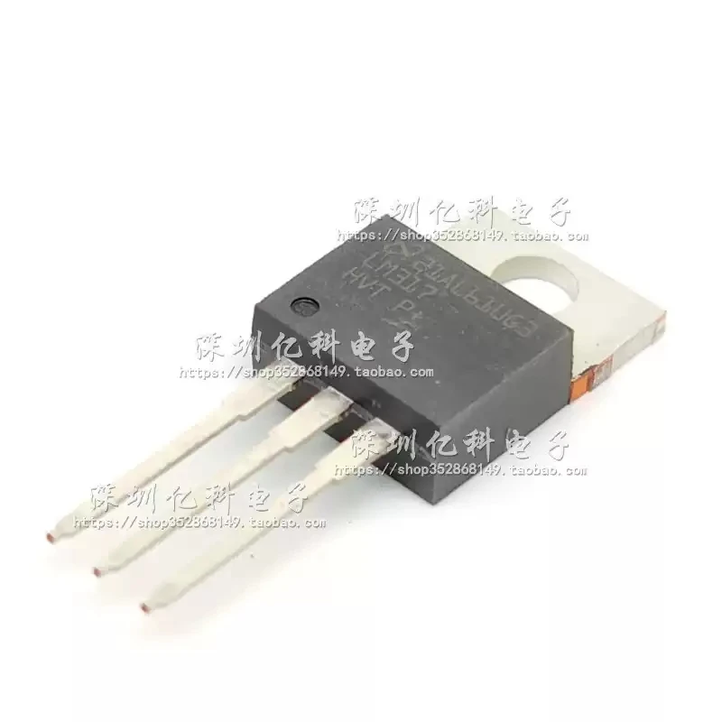 Newly imported original LM317 LM317HVT linear regulator IC chip TO-220 three terminal regulator