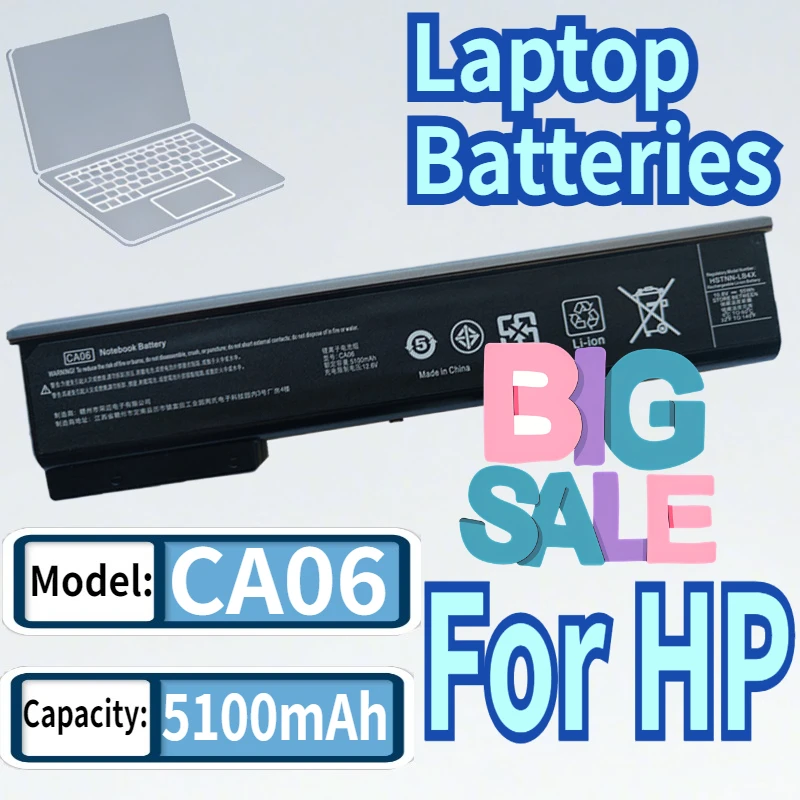 

CA06 CA06XL Battery For HP ProBook 655 G0 G1 Spare 718677-421 HSTNN-LP4Z 718678-421 718755-001 718756-001 10.8V