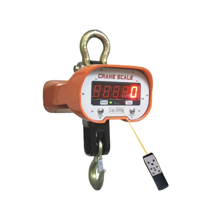 

High-Temperature-Resistant Electronic Hanging Scaled Wireless Lifting Scale 5 Tons Hook Scale 10t 15t