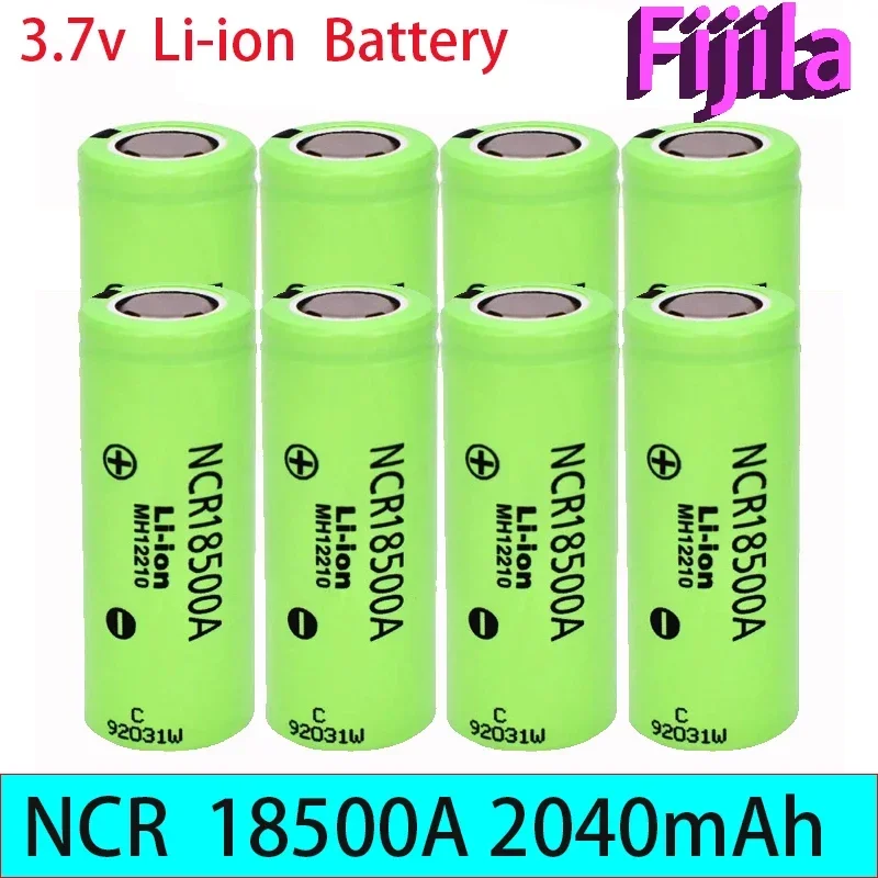 New High Quality 18500a  3.7V  NCR 18500 2040mAh 100% Original For   3.6 V Battery for Toy Flashlight  Ect