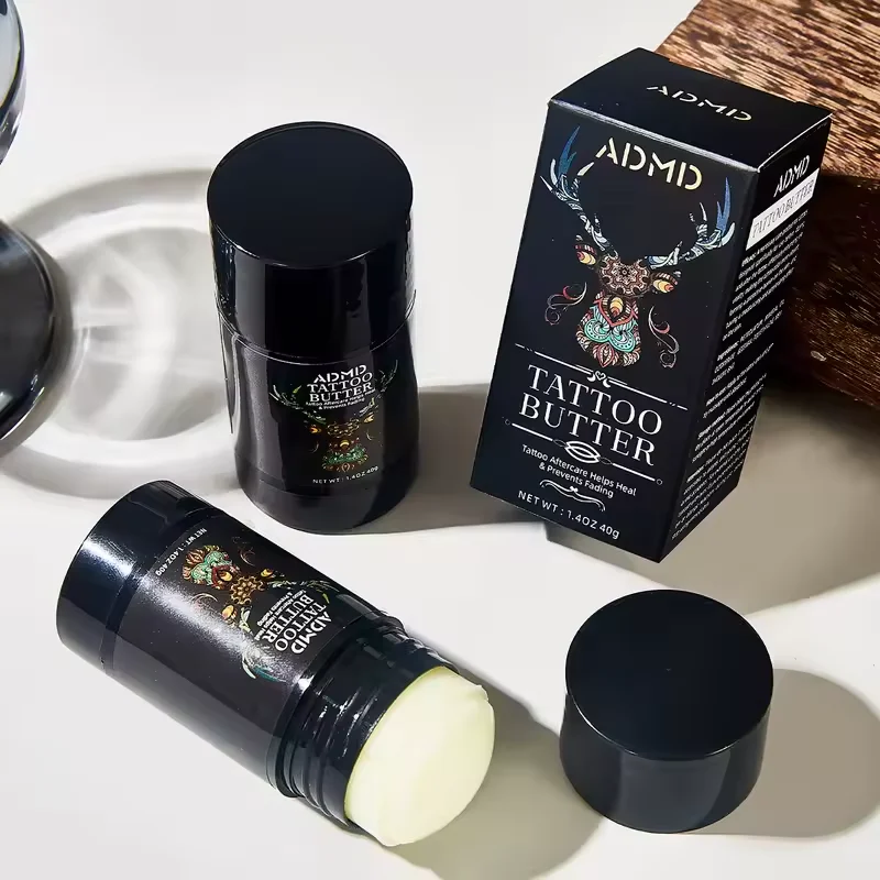 

Tattoo Care Cream Nourishing Tattoo Balm Stick for Long-Lasting Color Preservation Soothing Skincare Paste for Tattooed Skin