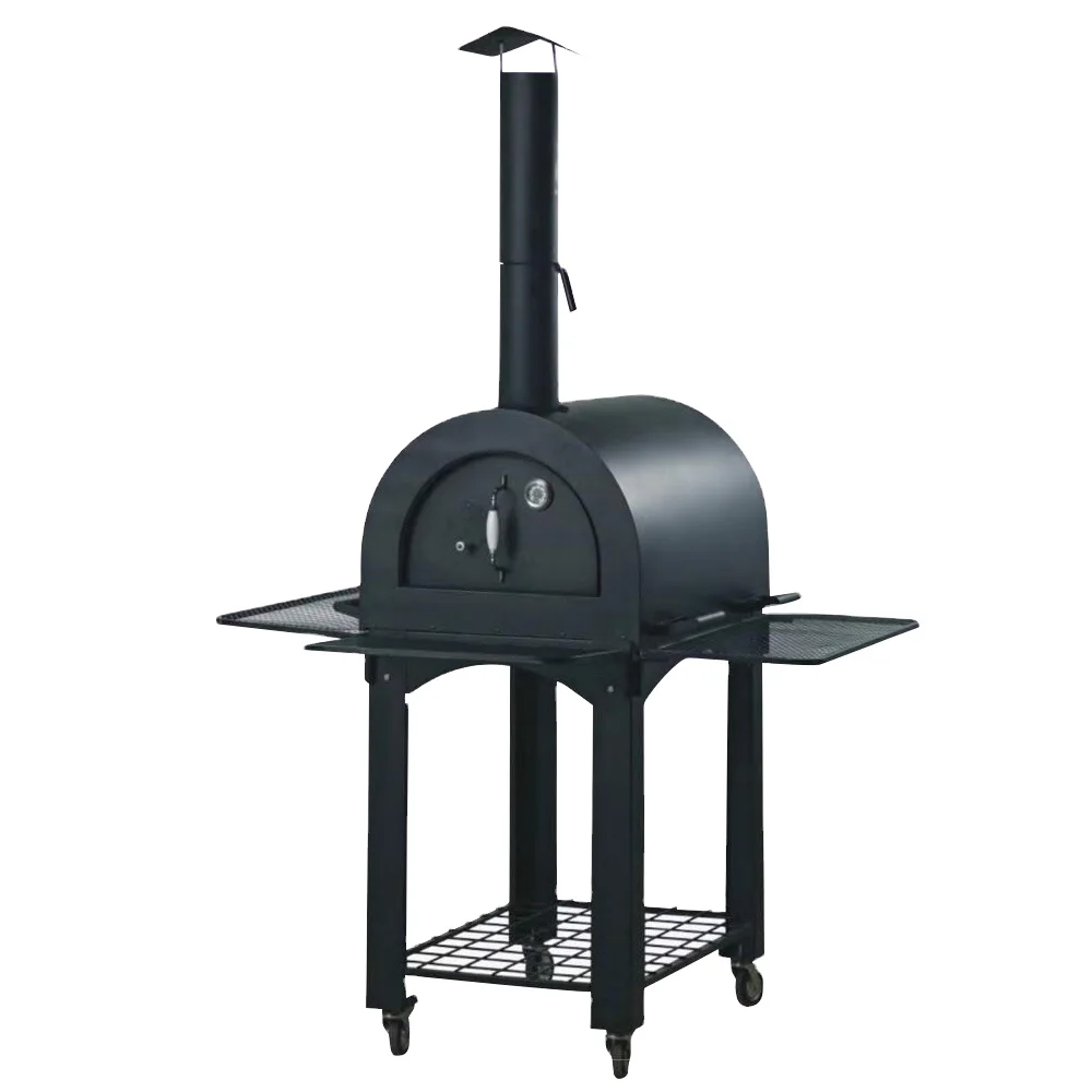 

Commercial Outdoor Pizza Oven Stainless Steel Pizza Baking Oven Wood Stove With Oven