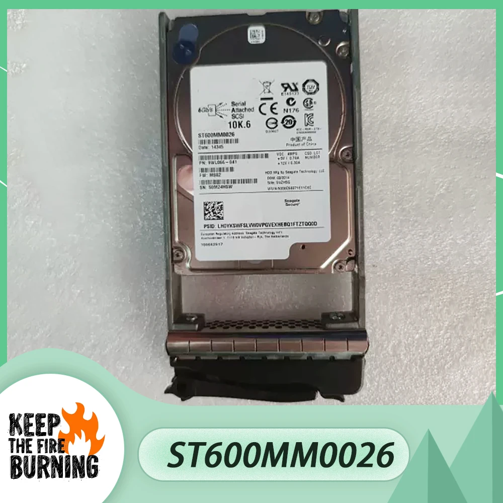 

Для жесткого диска NetApp 9WL066-041 9WL066-003 600G 10K 2,5 дюйма SAS ST600MM0026