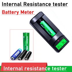 Tester di resistenza interna della batteria al litio voltmetro SOC Meter per caricabatterie 3.2V 3.7V 18650 AAA AA li-ion LTO Lifepo4