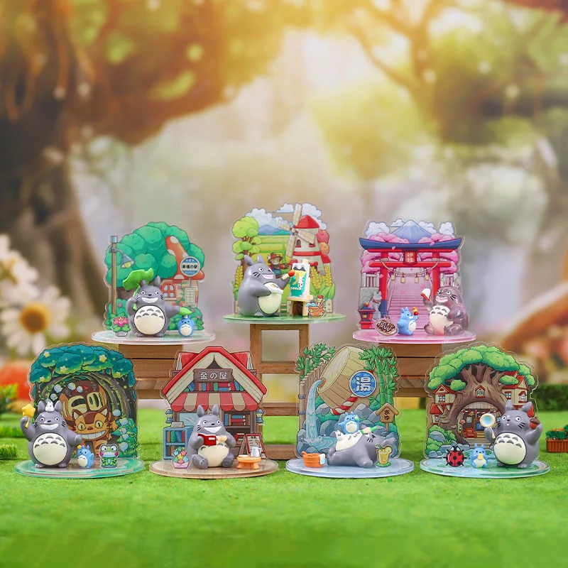 هاياو ميازاكي الهمس وادي قزم صندوق أعمى الإبداعية العصرية لعبة أنيمي سطح المكتب الحلي شعبية تصميم تحصيل تمثال