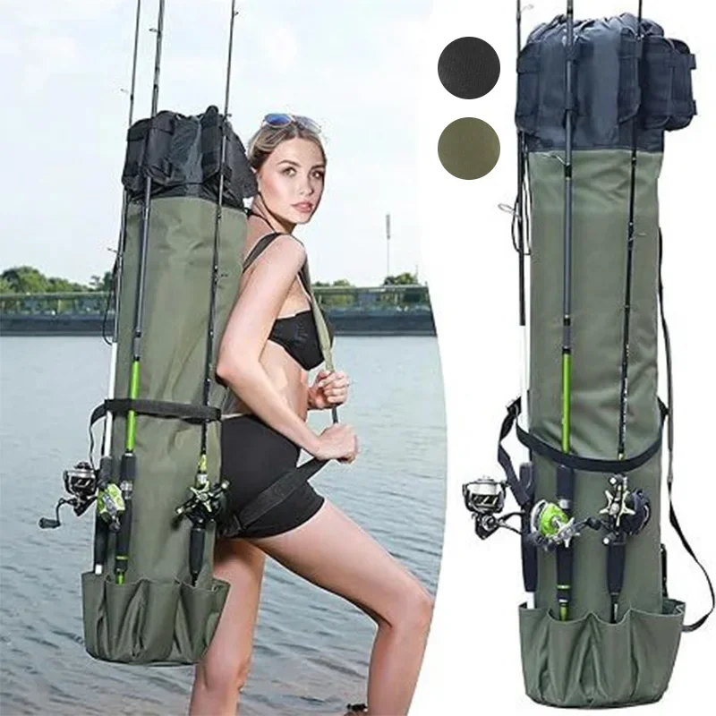 123x34cm Fishing Rod   Fishing Rods and Reels Oxford Cloth Fishing Rod Holdall   Tool Kit Fish Accessroies