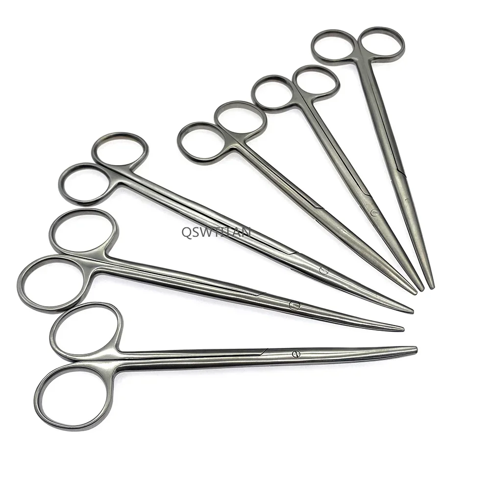 Surgical Blunt scissors Operating Nasal Department scissors 1 pc Stainless steel Veterinary Surgical Instruments