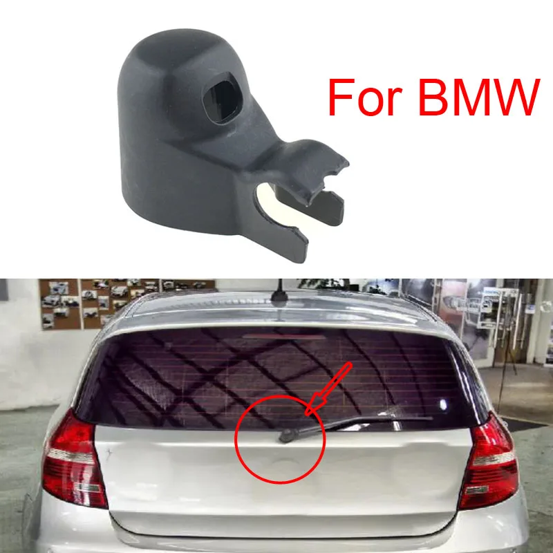 For BMW 1 Series RWD E81 2006 Petrol Hatchback 118i 130i 118d New Rear Wiper Arm Cover Cap 61627199566 Car  Accessory