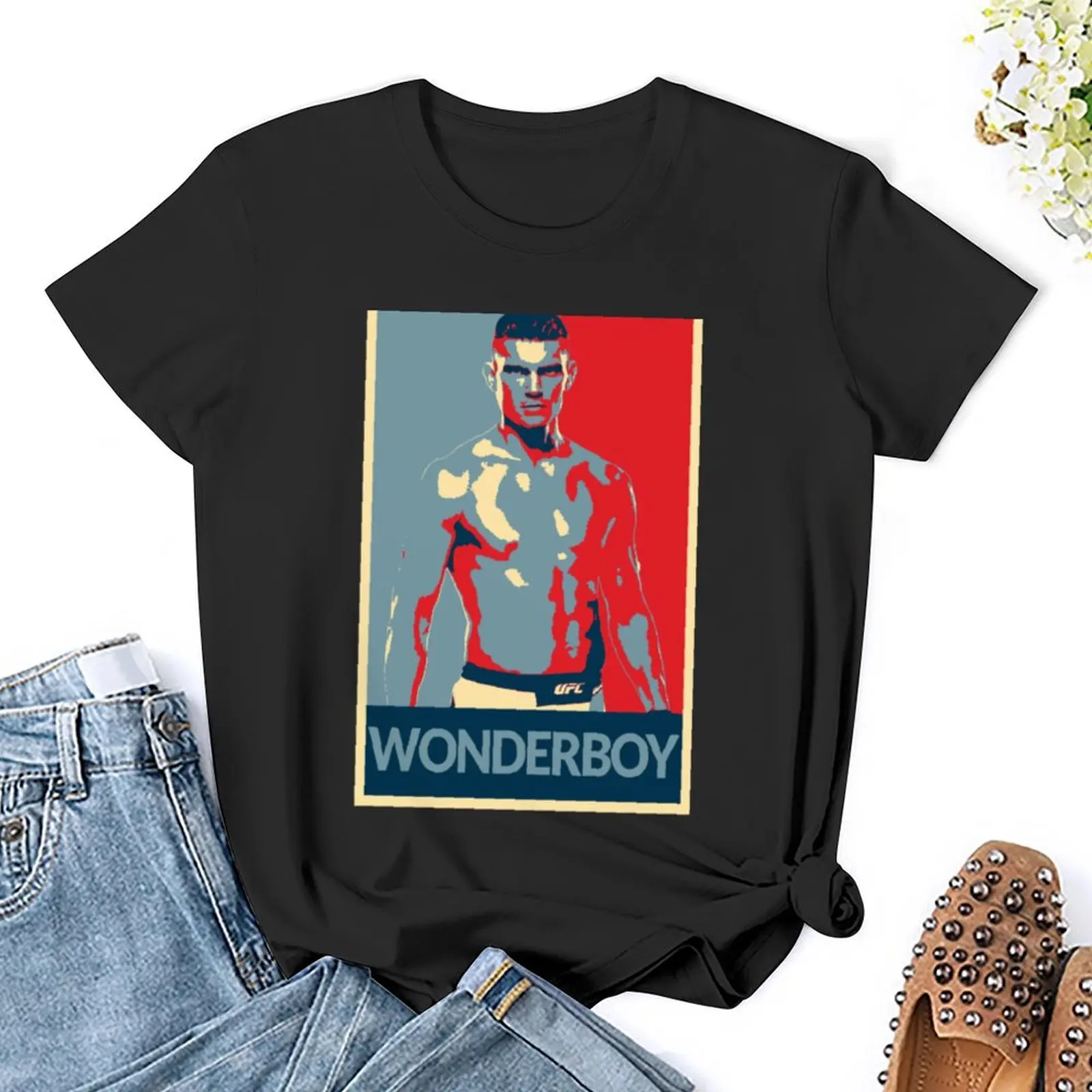 Stephen Thompson Wonder boy T-Shirt Sommer Top Tops Vintage Kleidung Animal Print Shirt für Mädchen Frau T-Shirts