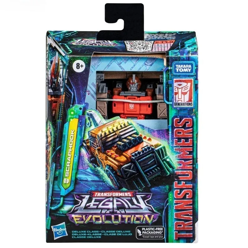 【Em estoque】 Hasbro Variable Toy Heritage Evolution Scraphook Figuras de ação aprimoradas modelo colecionável presentes de brinquedo