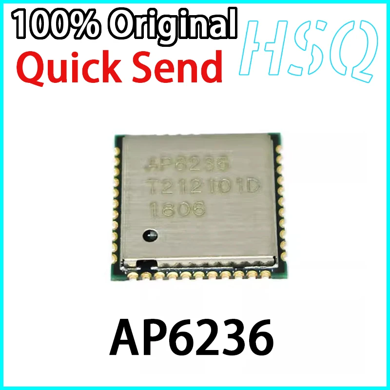 1PCS New AP6236 QFN44 SIP Wireless WiFi+Bluetooth 4.2 Module Chip AP6236 in Stock