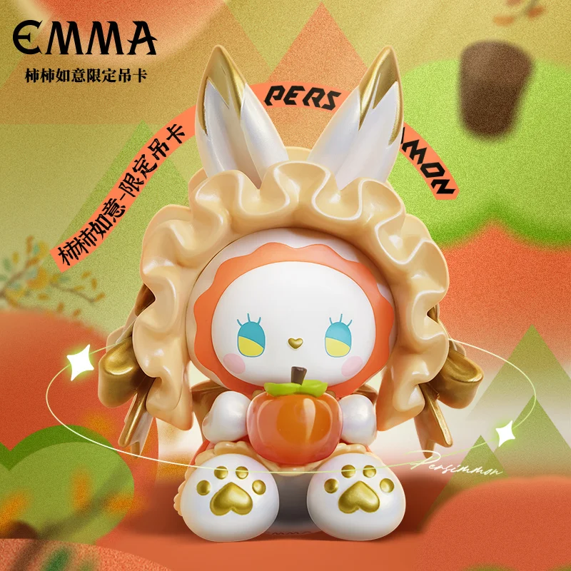 Emma Secret Forest Persimmon Toys Doll Kawaii Ornaments Figurines Home Decor Desktop Model Dolls Gilrs Gift Model Toys