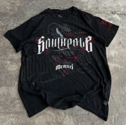 งูพิมพ์ Hip Hop เสื้อยืด Stree - Women'S Fashion Edgy บทวิจารณ์และราคา
