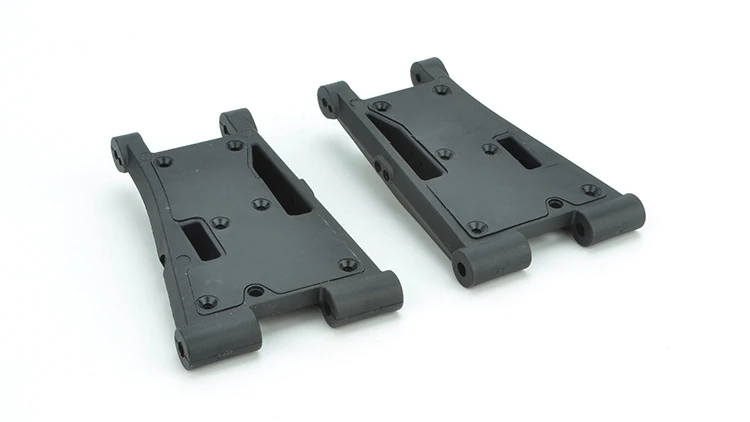 Juego de brazo inferior delantero para coche teledirigido, juego de partes de control remoto, KM 1/7, Rally WRC E8001, 1/7