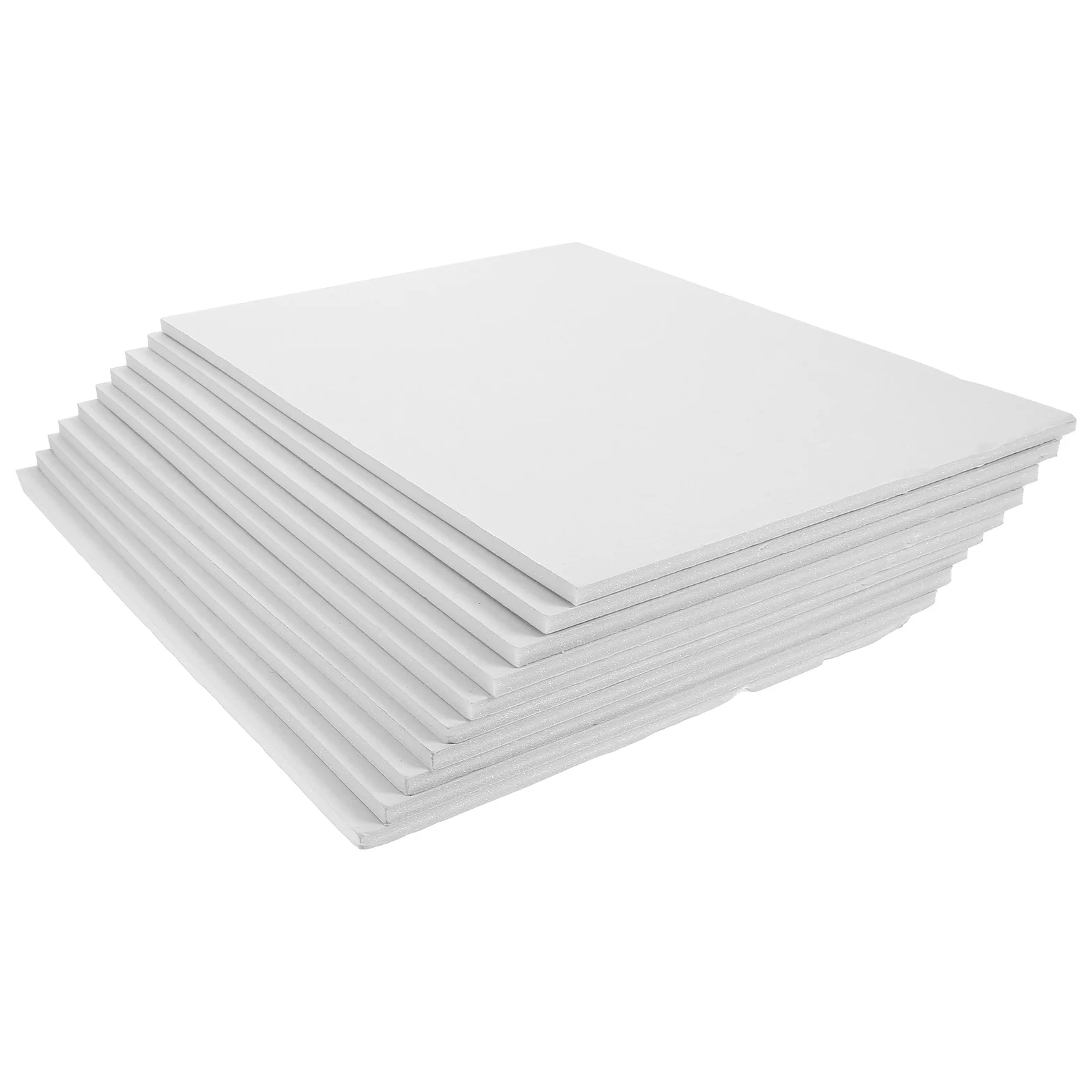 

10 Pcs Paper Kt Board White Poster Model Making Material Foam Thick for Craft Shop Sign