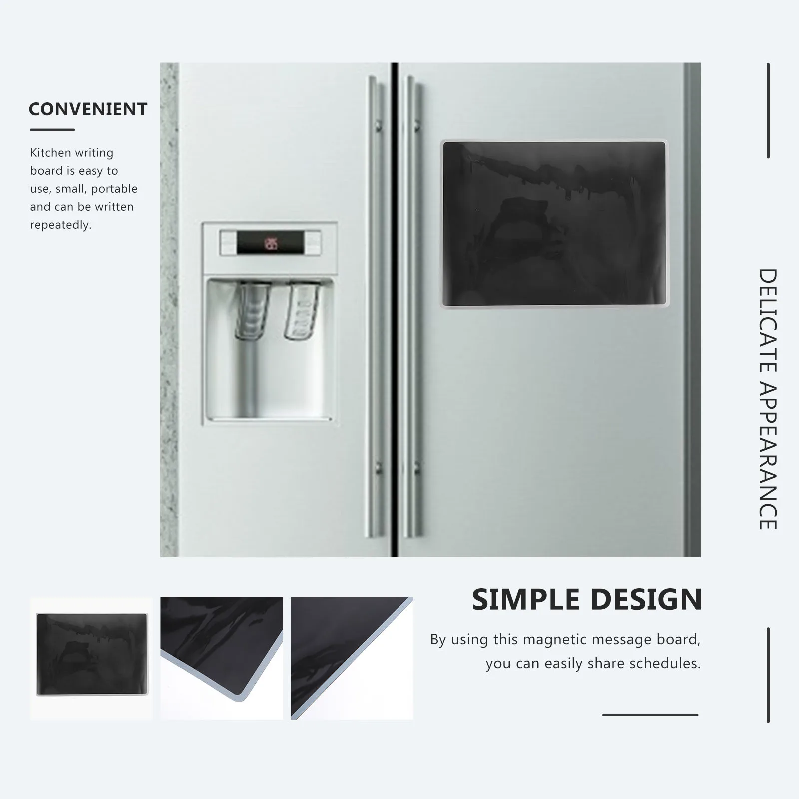 1 قطعة رسالة التقويم المغناطيسي الصغيرة الجافة محو لوحة التخطيط للثلاجة الثلاجة لوح كتابة منظم المطبخ الجدول الزمني #3