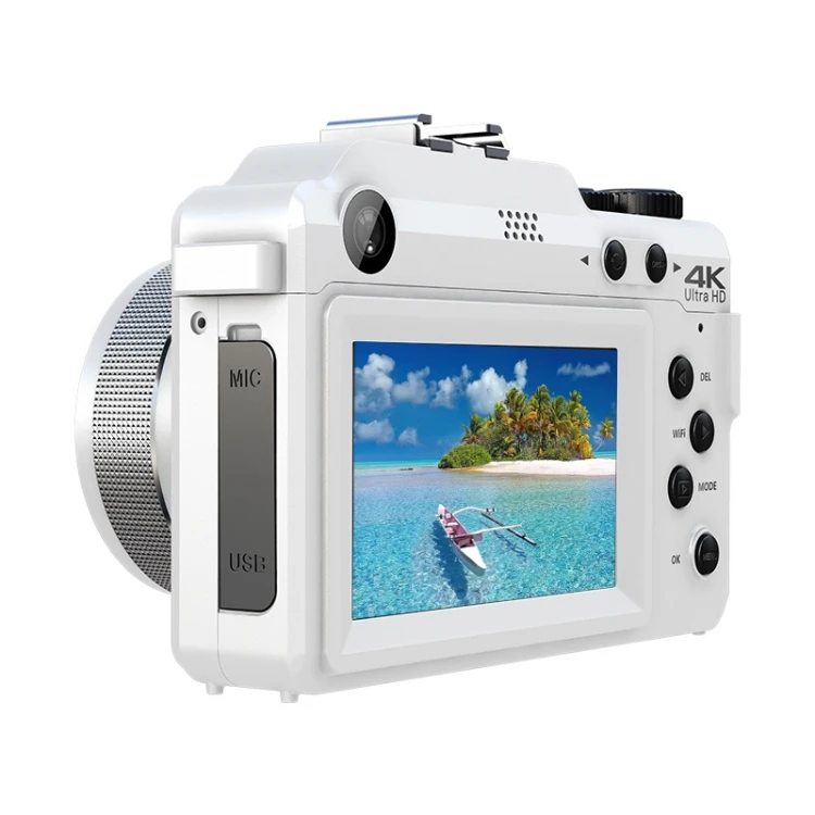 

High Quality 3-Inch Display Digital Camera Dual Front and Rear Cameras 48MP, 18x Digital Zoom 4K HD Camcorder