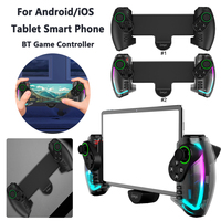 Ipega PG-9777 Gamepad With RGB Light for Nintendo Switch BT Linear Vibration Stretchable Mobile Controller for Android/iOS Phone